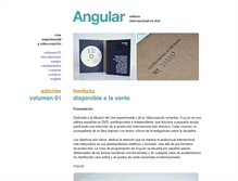 Tablet Screenshot of angularfilms.com